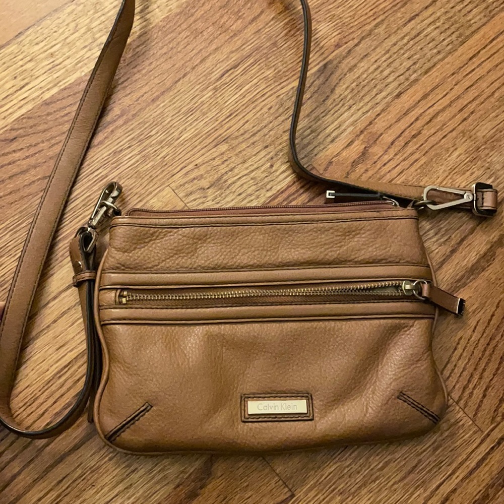 Calvin Klein brown crossbody
